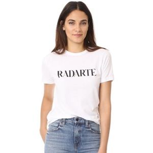 White Radarte Logo T-shirt